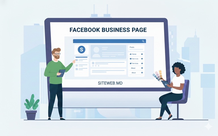 Creare facebook business page in Chisinau Moldova